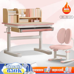 Bộ Bàn Ghế Thông Minh Chống Gù Chống Cận BBD Blue