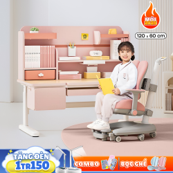 Bàn Ghế Thông Minh Chống Gù Chống Cận FANCY H120 Blue