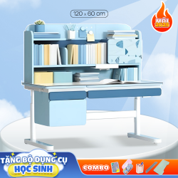 Bàn Học Thông Minh Chống Gù Chống Cận Cho Trẻ MACARON