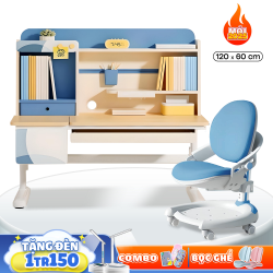 Bộ Bàn Ghế Thông Minh Chống Gù Chống Cận TK2 Pink